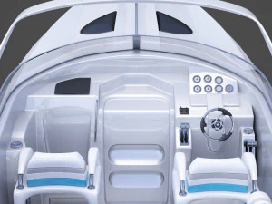 Motor Boat 02 3D Model