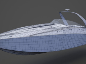 Motor Boat 02 Modelo 3D
