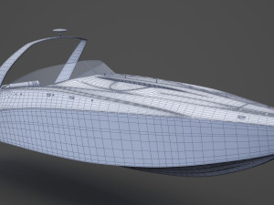 Motor Boat 02 Modelo 3D