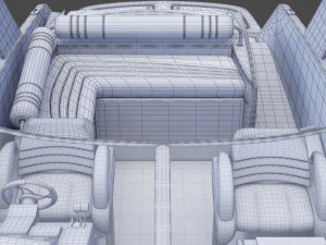 Motor Boat 02 3D Model