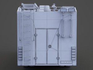 Fire Truck 01 Modelo 3D