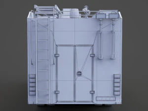 Fire Truck 01 3D Model