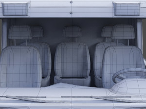 Fire Truck 01 Modelo 3D