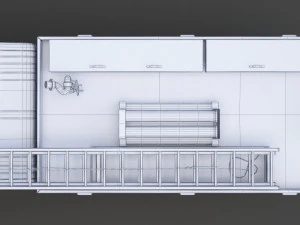 Fire Truck 01 3D Model