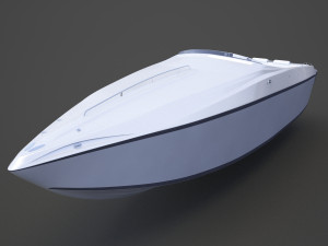 Motor Boat 02 3D Модель