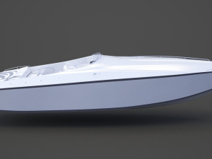 Motor Boat 02 3D 模型