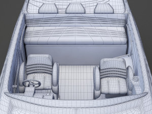Motor Boat 02 3D 模型