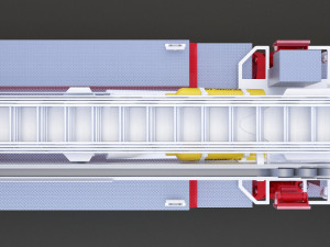 Fire Truck 02 Model 3D