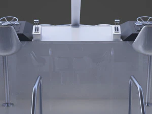 Photorealistic Yacht 02 3D Model