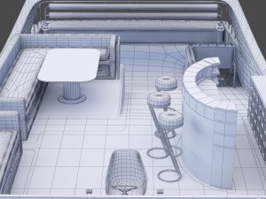 Photorealistic Yacht 02 3D Model
