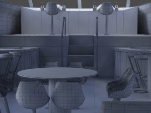Photorealistic Yacht 02 3D Model