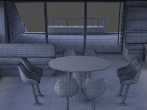 Photorealistic Yacht 02 3D Model