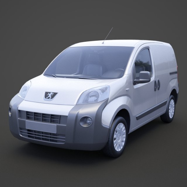 Peugeot Bipper Modelo 3D .c4d .max .obj .3ds .fbx .stl .blend 