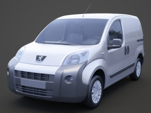 Peugeot Bipper 3Dモデル