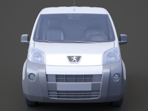 Peugeot Bipper Modelo 3D