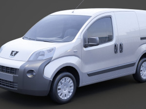 Peugeot Bipper Modelo 3D