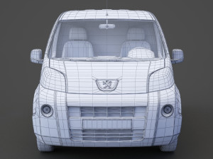 Peugeot Bipper Modelo 3D
