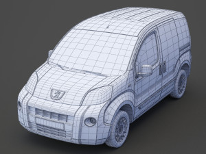 Peugeot Bipper Modelo 3D
