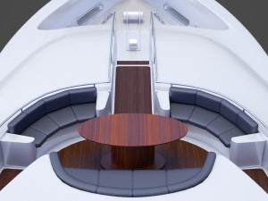 Photorealistic Yacht 03 3D Модель