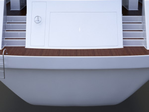 Photorealistic Yacht 03 3D Модель