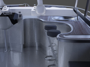 Photorealistic Yacht 03 3D Модель