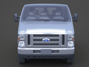 फोर्ड-ई-150 3D मॉडल