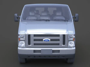 Ford-E-150 3D Model
