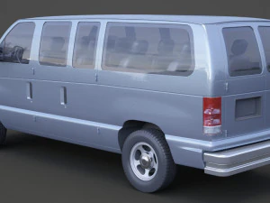 Ford-E-150 3D Model