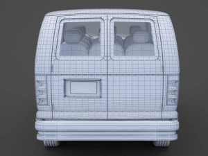 Ford-E-150 3D Model