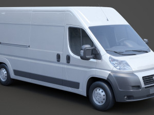 Fiat Ducato Modello 3D