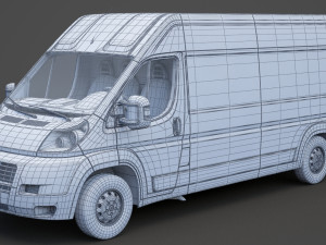 Fiat Ducato Modello 3D
