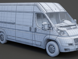 Fiat Ducato Modello 3D