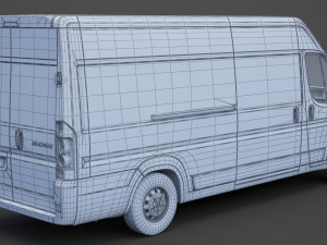 Fiat Ducato Modello 3D