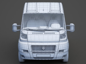 Fiat Ducato Modello 3D