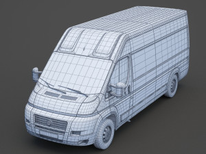 Fiat Ducato Modello 3D