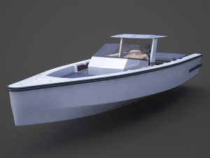 Motor Boat 04 3D Модель