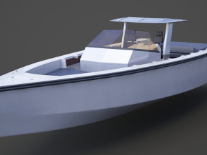 Motor Boat 04 Modello 3D