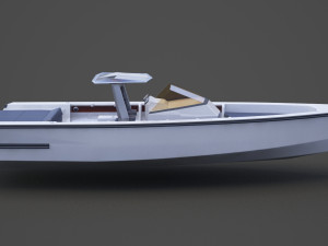 Motor Boat 04 Modello 3D