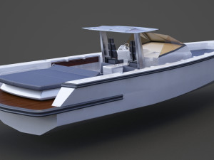 Motor Boat 04 Modello 3D