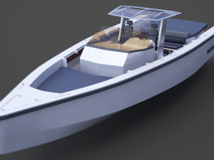 Motor Boat 04 Modello 3D