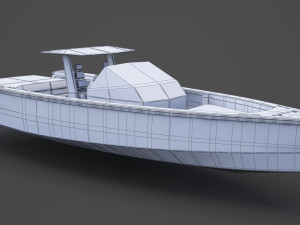 Motor Boat 04 Modello 3D