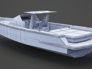 Motor Boat 04 Modello 3D