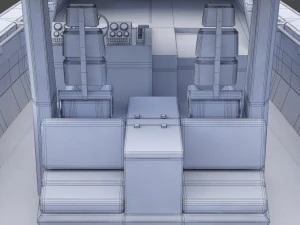Motor Boat 04 3D Model