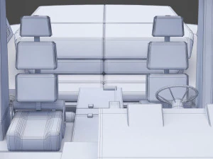 Motor Boat 04 3D Model