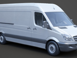 Mercedes-Benz Sprinter 3D Model