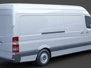 Mercedes-Benz Sprinter 3D Model
