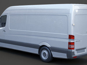 Mercedes-Benz Sprinter 3D Model