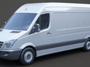 Mercedes-Benz Sprinter 3D Model