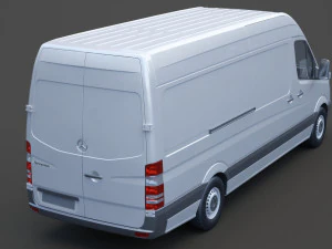 Mercedes-Benz Sprinter 3D Model