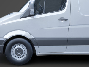 Mercedes-Benz Sprinter 3D Model